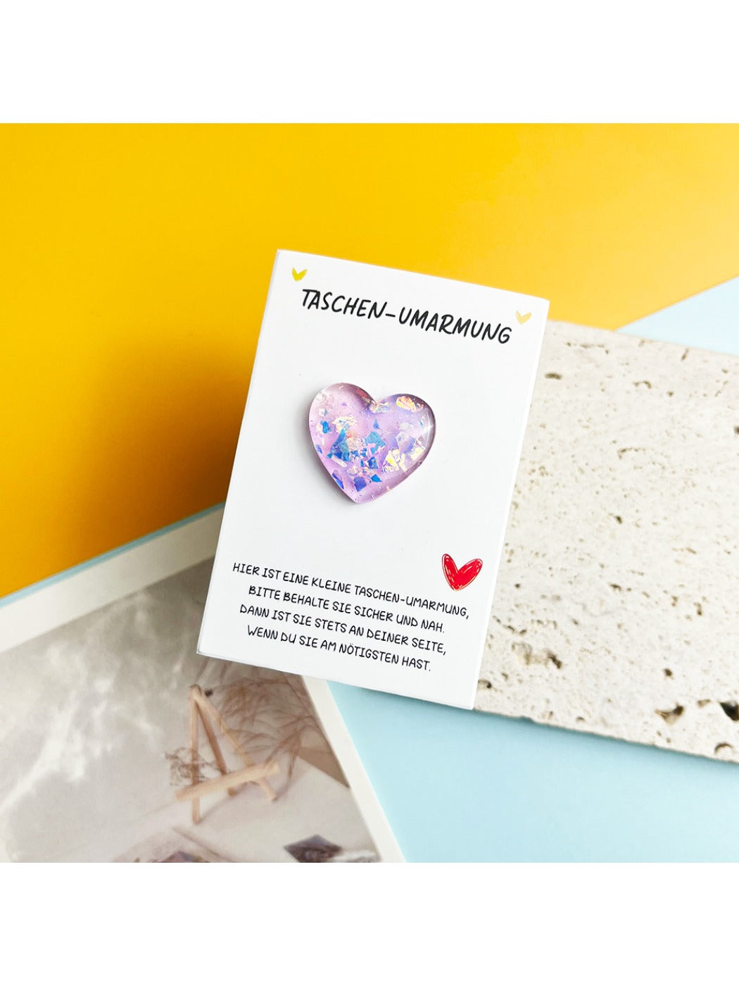 Taphug -  Pocket Hug Resin Heart