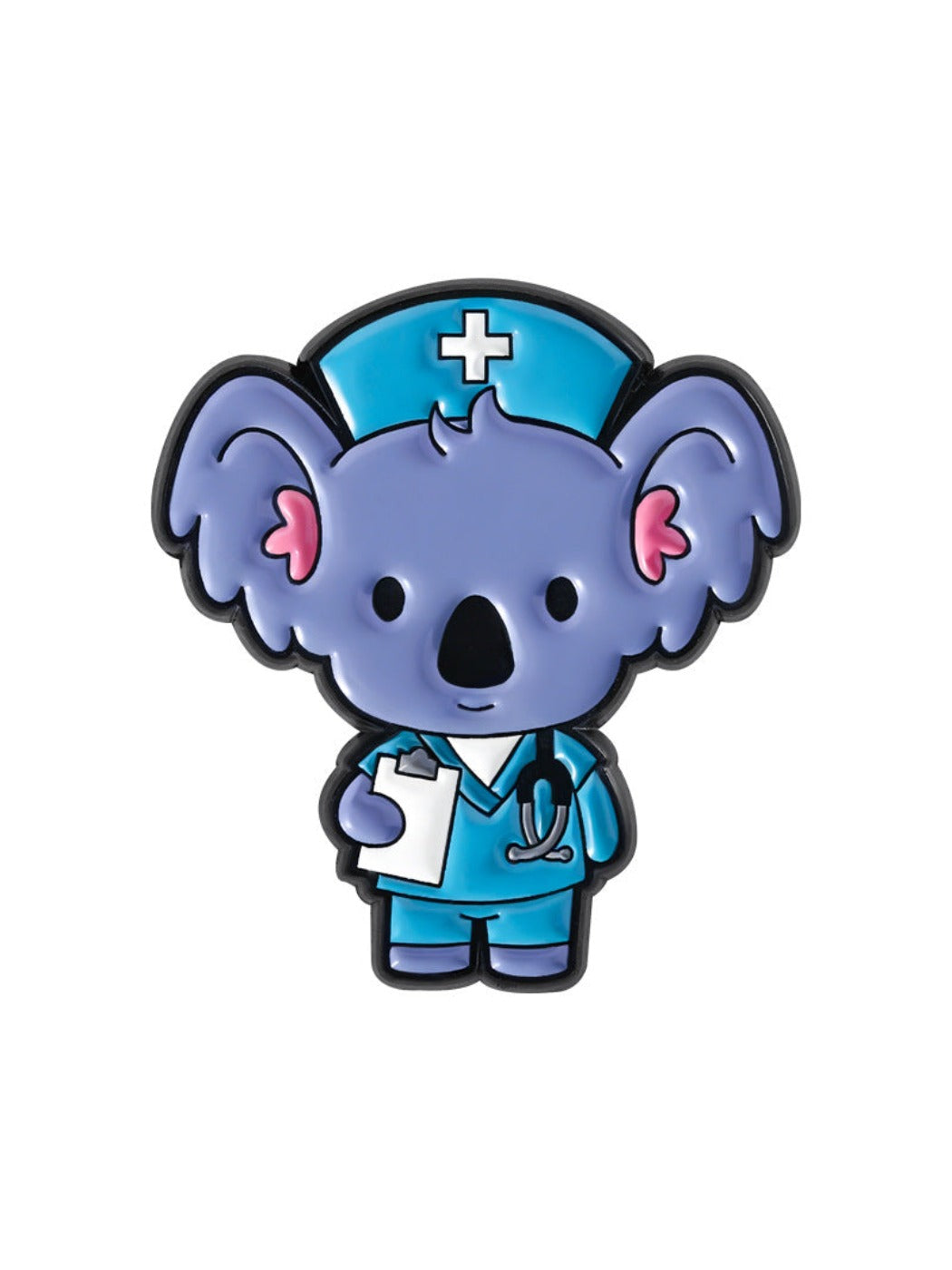 Pinori - Cute Koala Doctor Lapel Pin