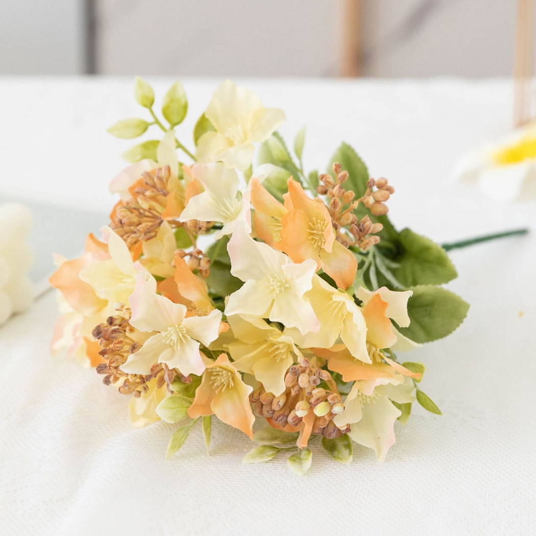 Roselle - Mixed Color Artificial Hydrangea Bouquet