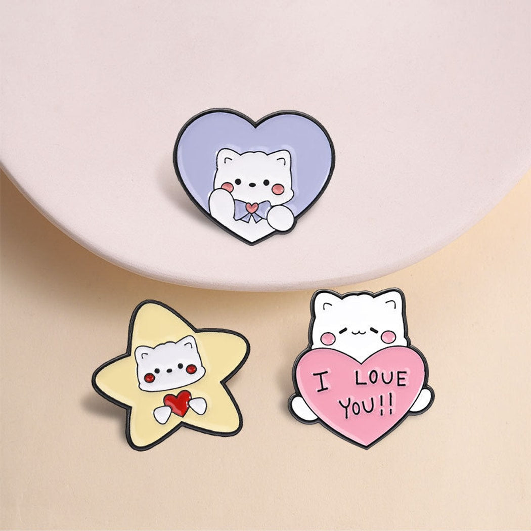 Pinori - Simple Animal Motif Decorative Lapel Brooch