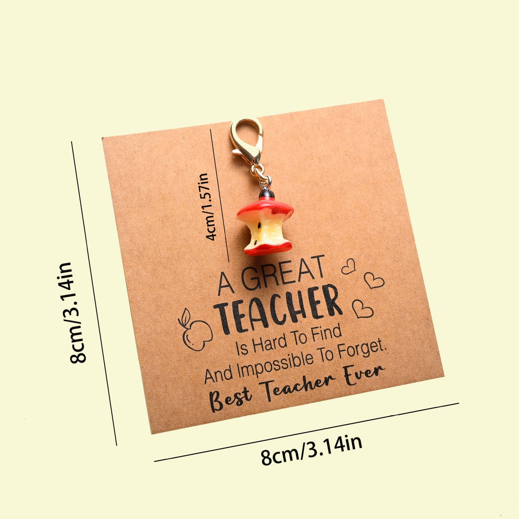Taphug - Pocket Hug Red Apple Keychain