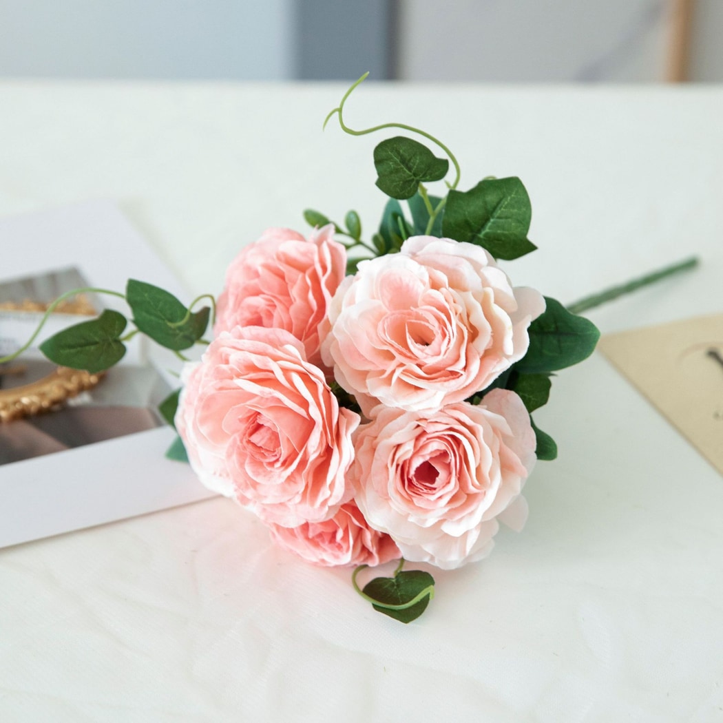 Roselle - Party Accent Artificial Rose Bouquet