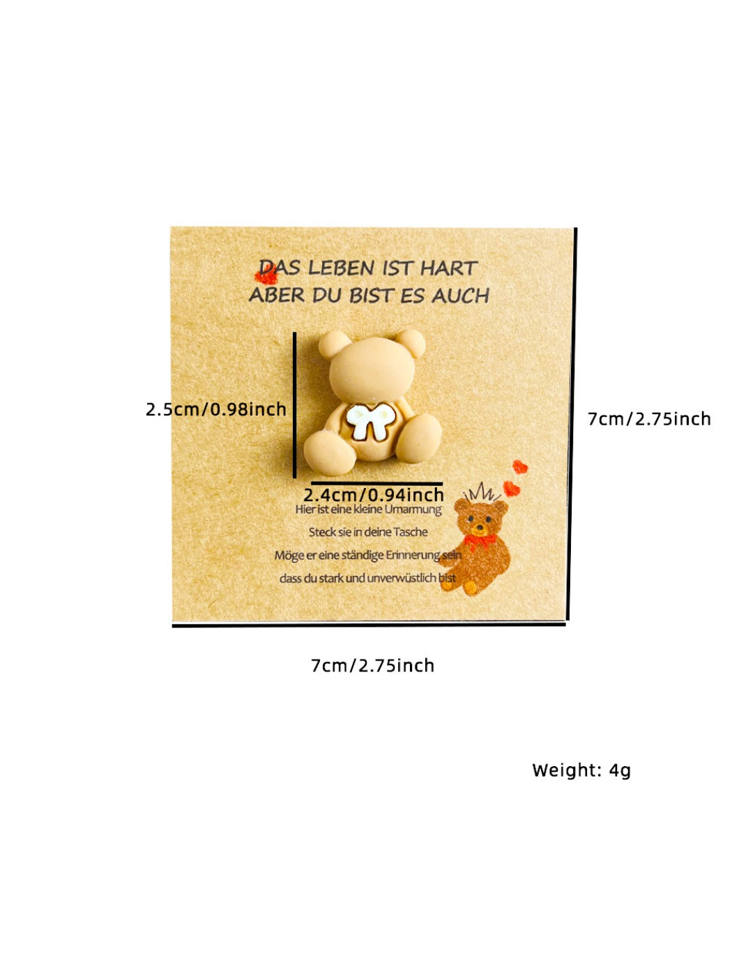 Taphug - Pocket Hug Adorable Bear