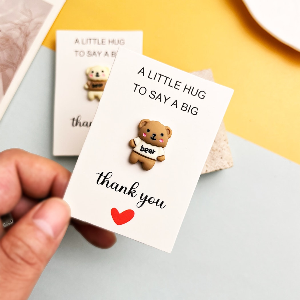 Taphug - Bear Pocket Hug Thank You Keepsake