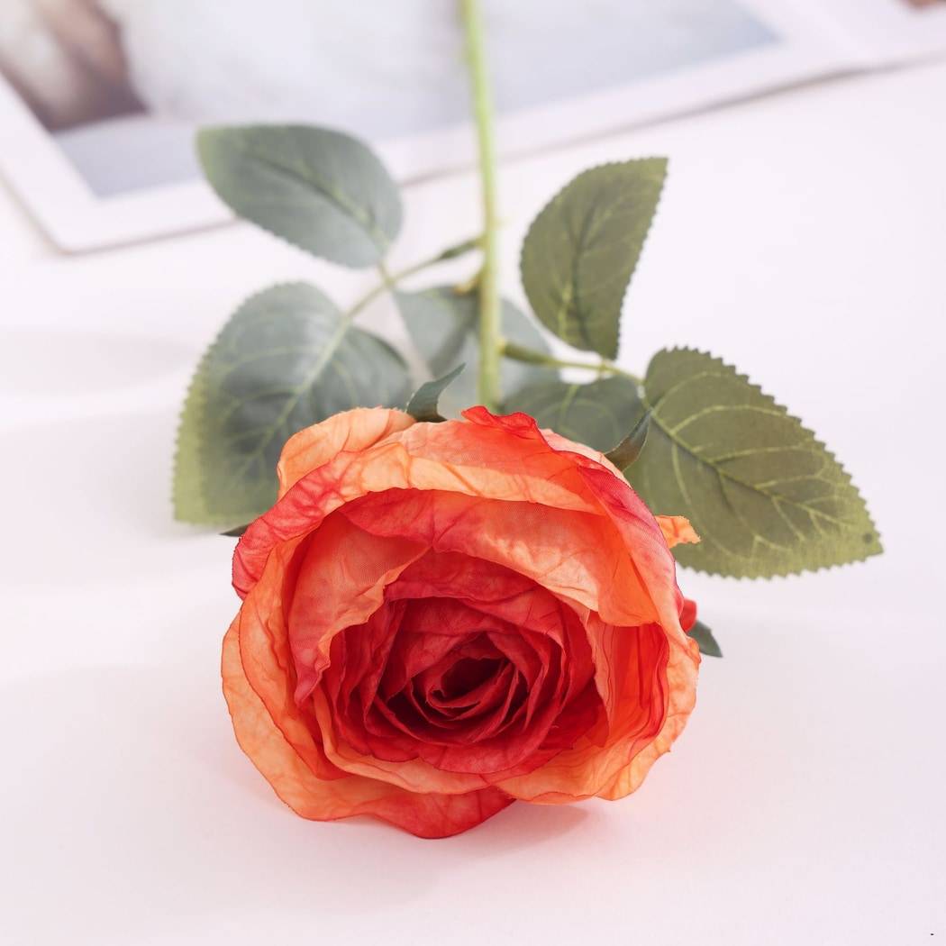 Roselle - Vintage Style Artificial Rose Flower
