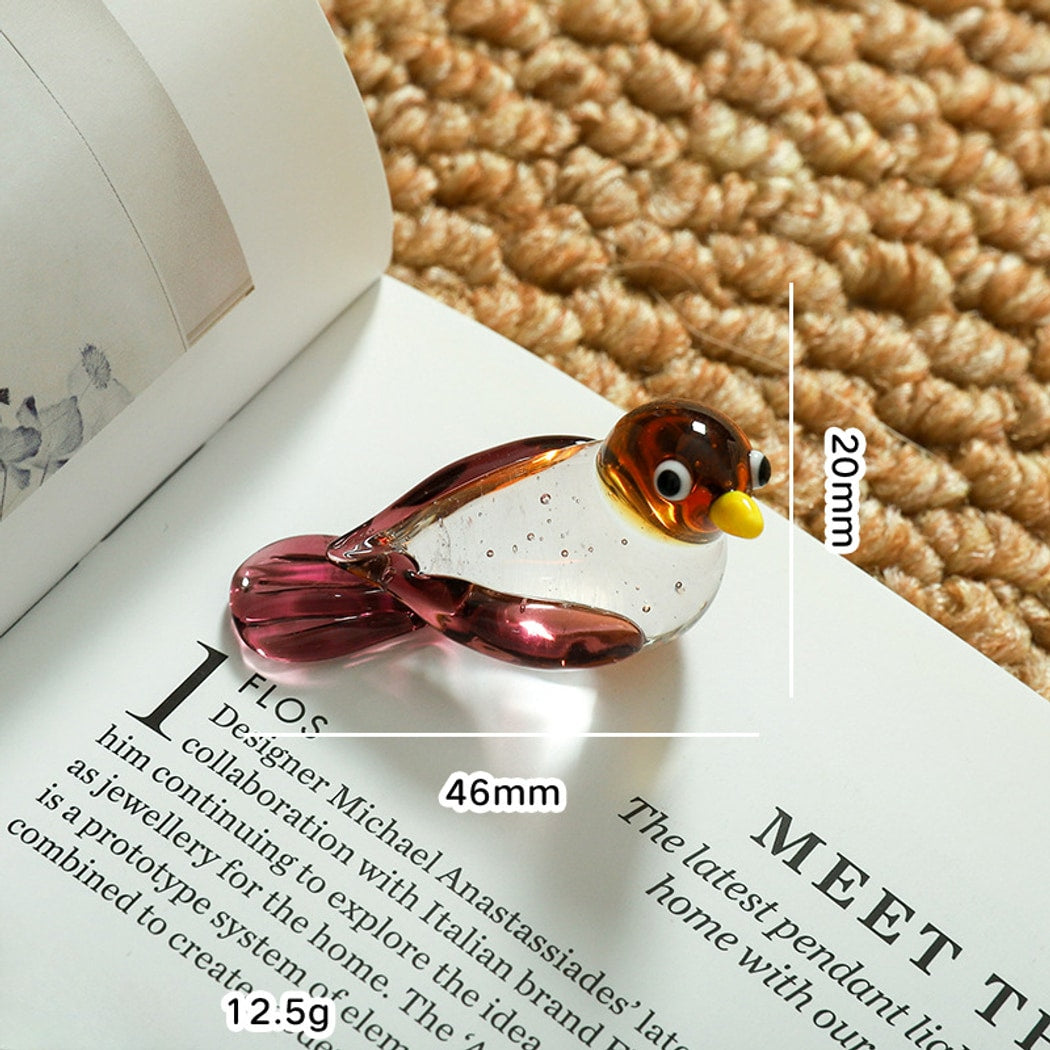 Glasira - Cute Colorful Bird Shape Ornament