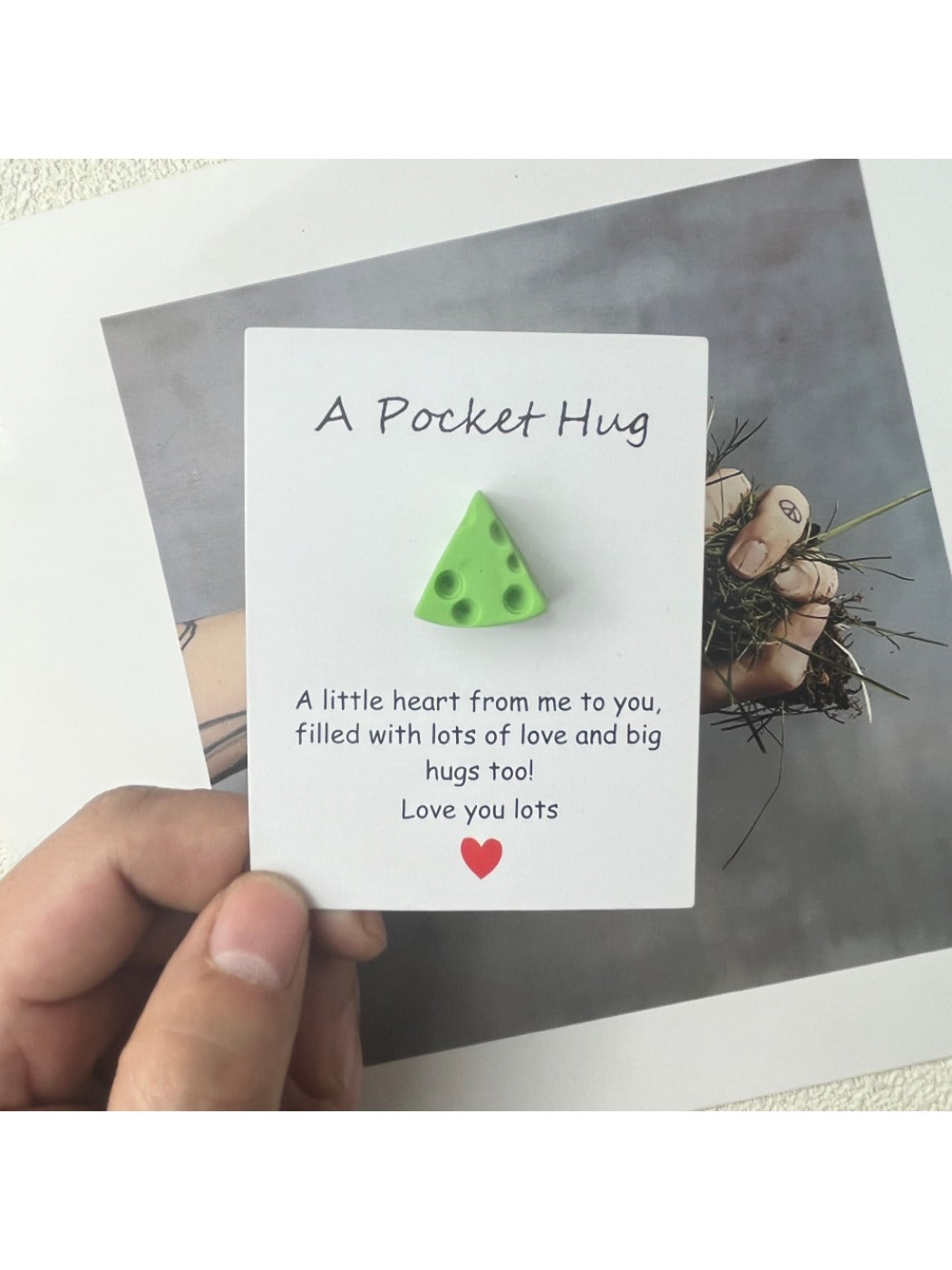 Taphug - Pocket Hug Cute Resin Cheese