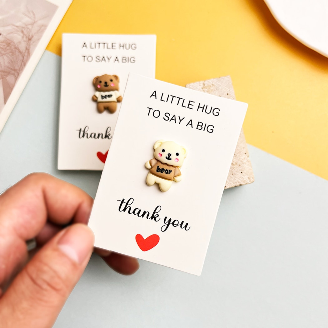 Taphug - Bear Pocket Hug Thank You Keepsake
