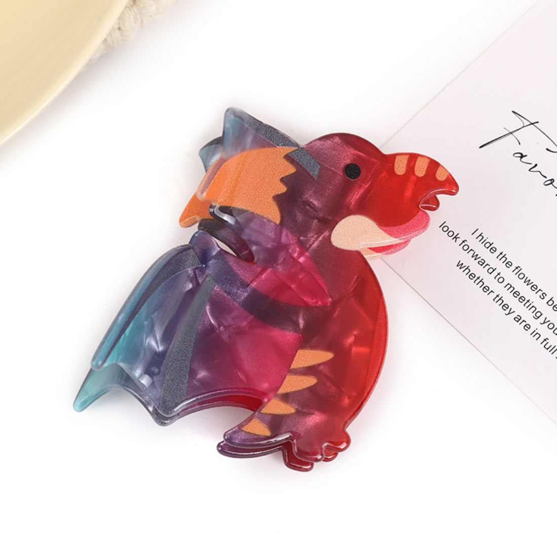 Cico - Colorful Dinosaur Hair Clip