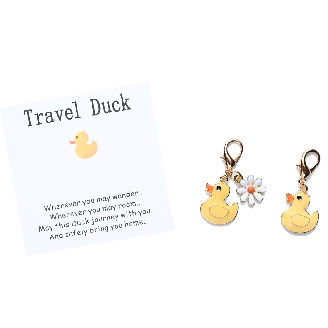 Taphug - Pocket Hug Cute Duck Charm Keychain
