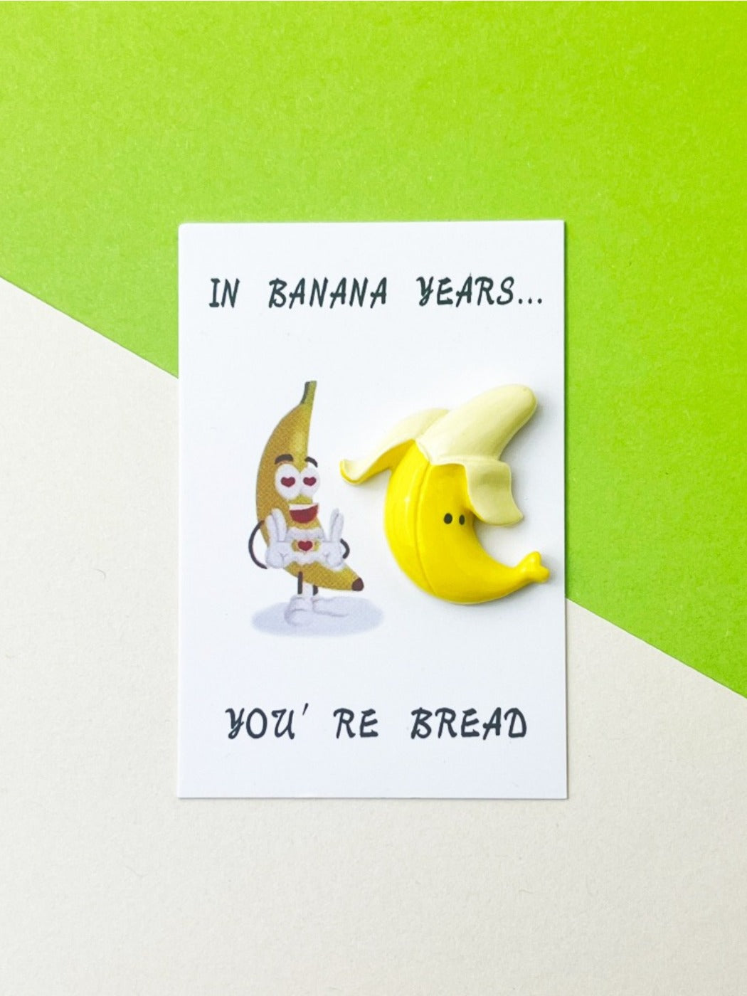 Taphug - Pocket Hug Fruit Banana Series pocket hug card and keepsake token view 7