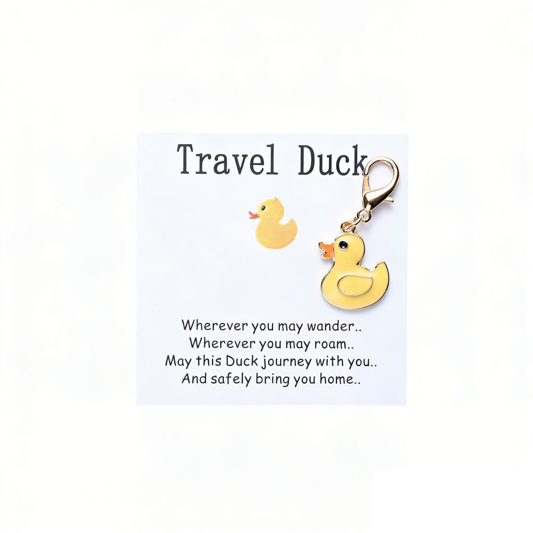 Taphug - Pocket Hug Cute Duck Charm Keychain
