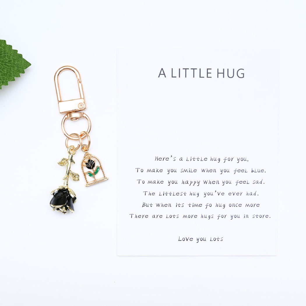 Taphug - Pocket Hug Rose Theme Keychain