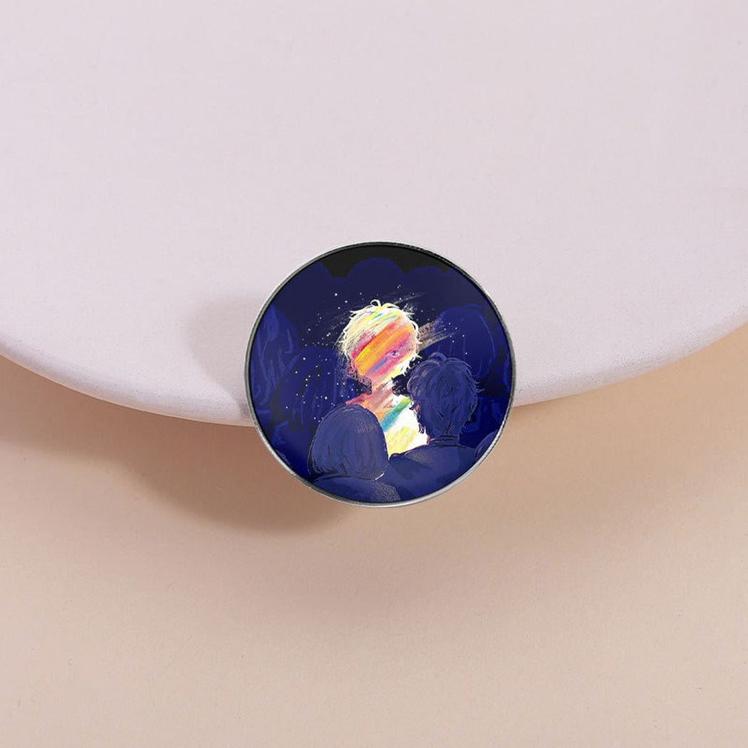 Pinori - Art Portrait Geometric Fashion Pin