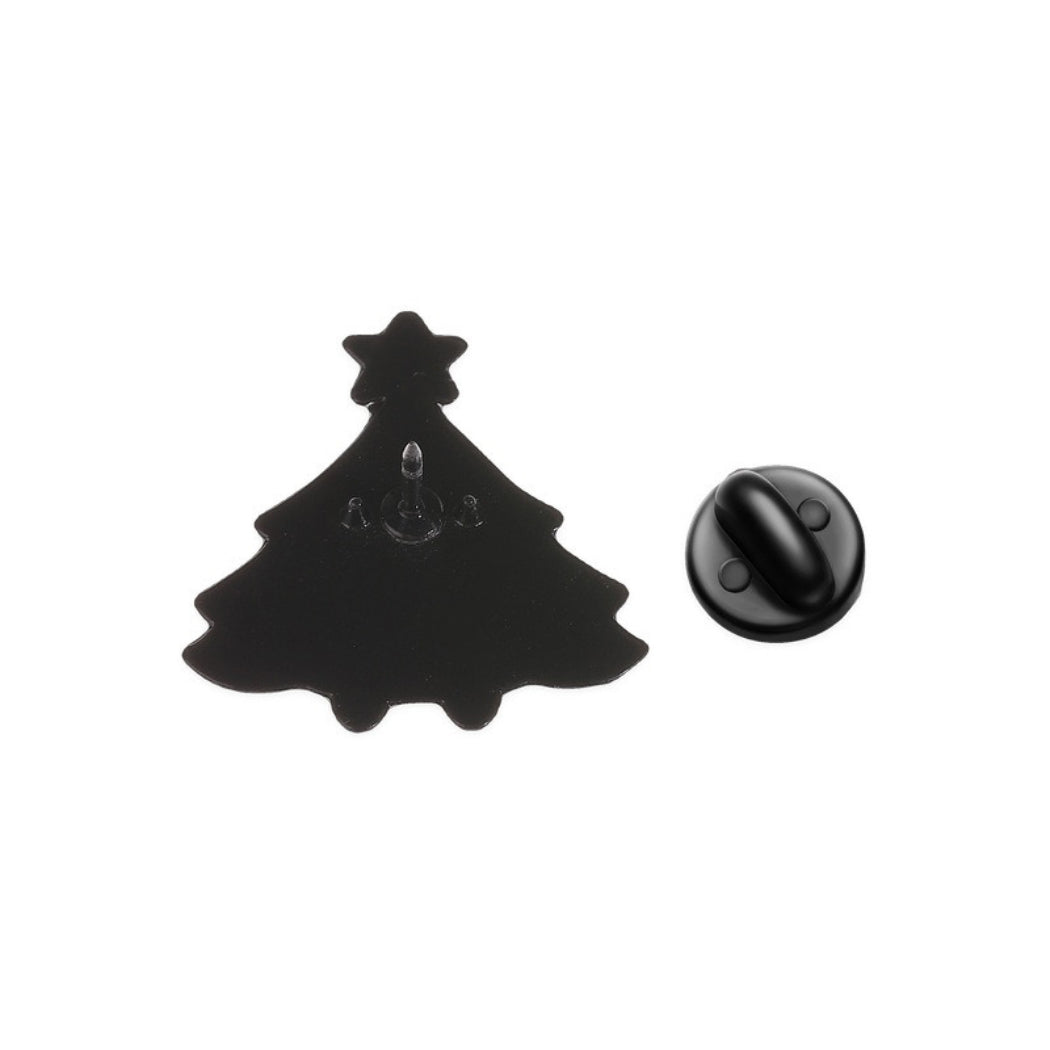 Pinori Frog Christmas Brooch Set