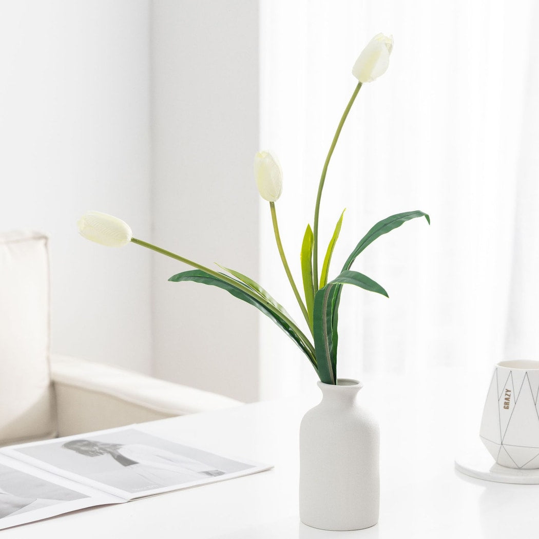 Roselle - Sleek Style Decorative Tulip Artificial Flower