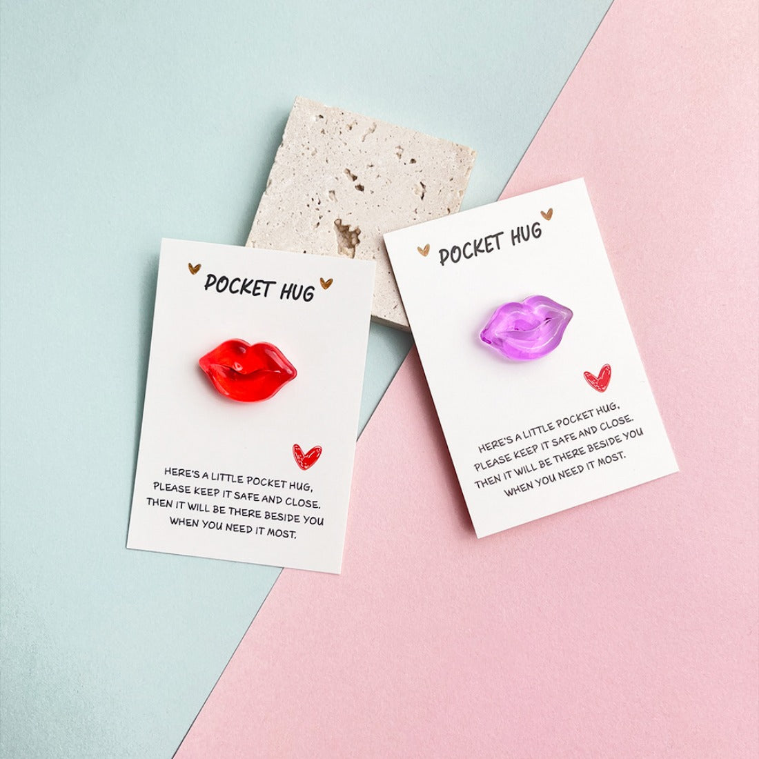 Pocket Hug Sexy Red Lips