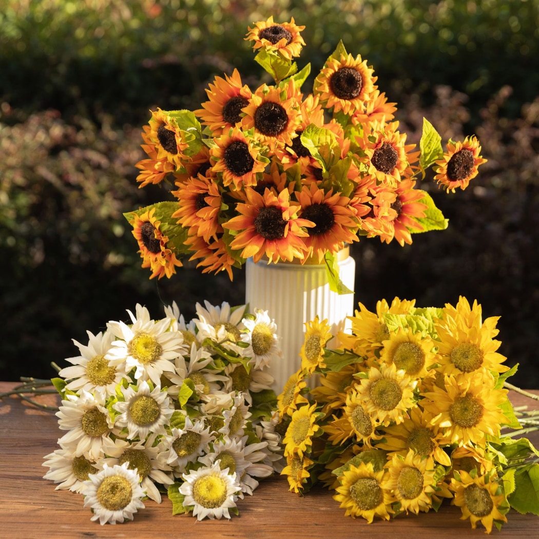 Roselle - Minimalist Artificial Sunflower Bouquet