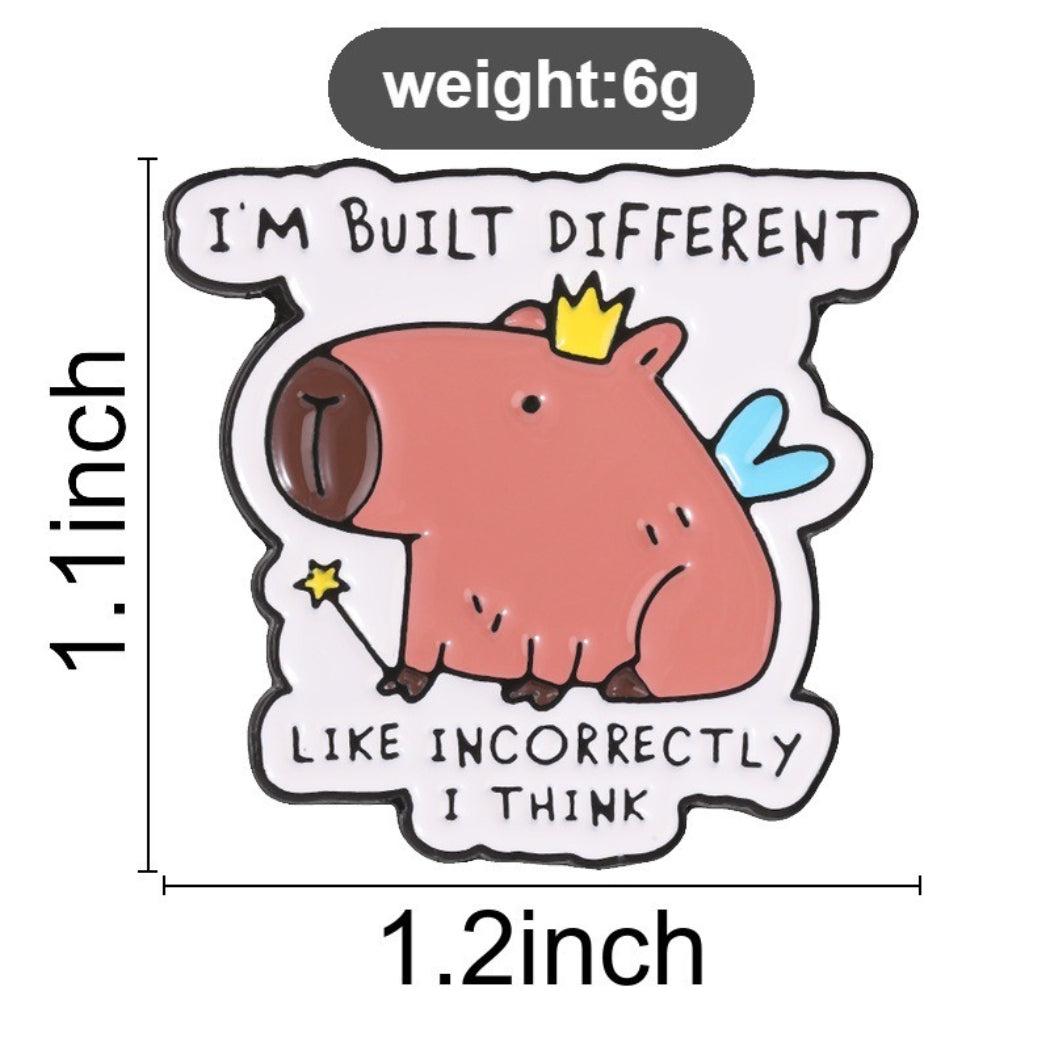 Pinori Cute Character Enamel Pin