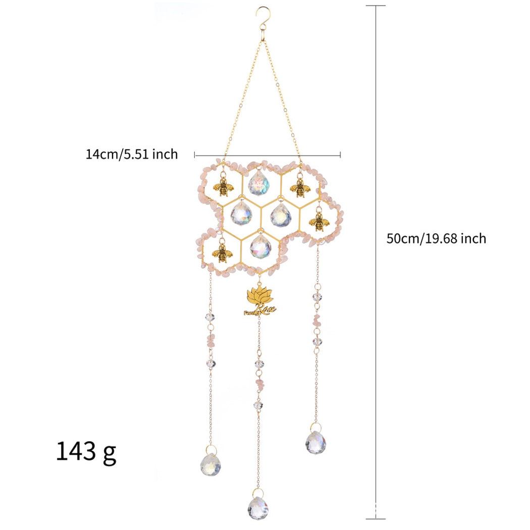 Somnira - Honeycomb Slice Shape Wind Chimes