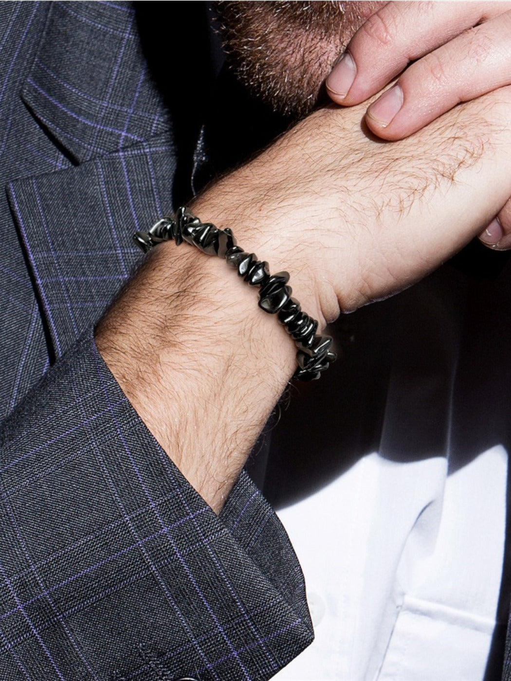 Emora - Stone Beaded Bracelet Vintage Style