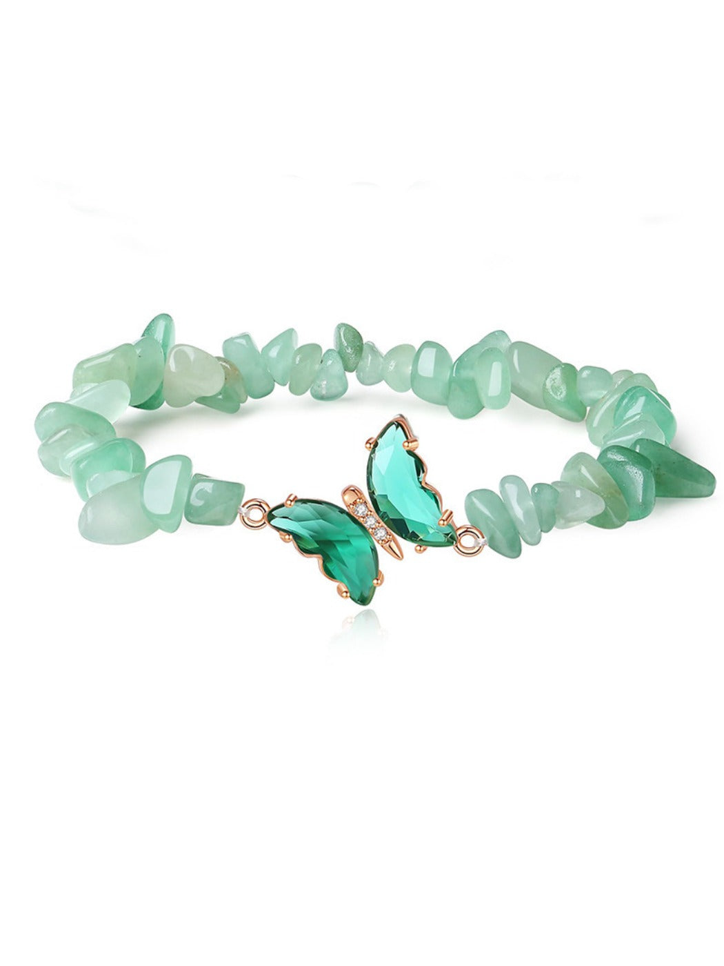 Emora - Green Turquoise Butterfly Bracelet