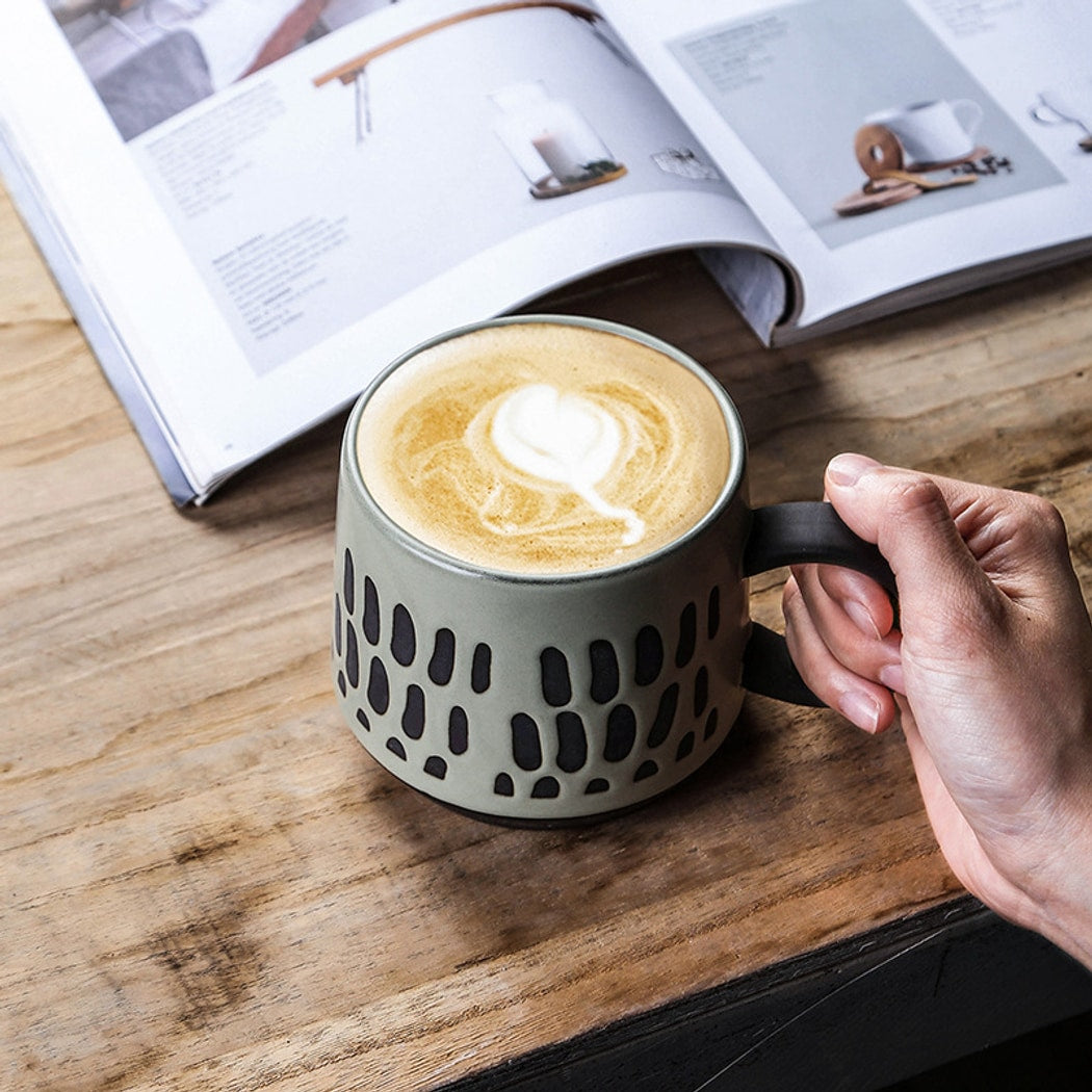 Mivora - Retro Rustic Style Coffee Mug