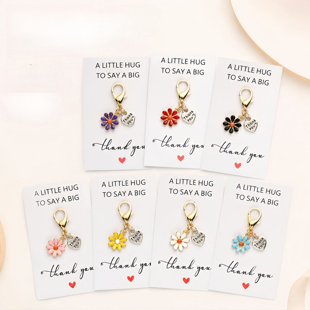 Taphug - Pocket Hug Flower Charm Token
