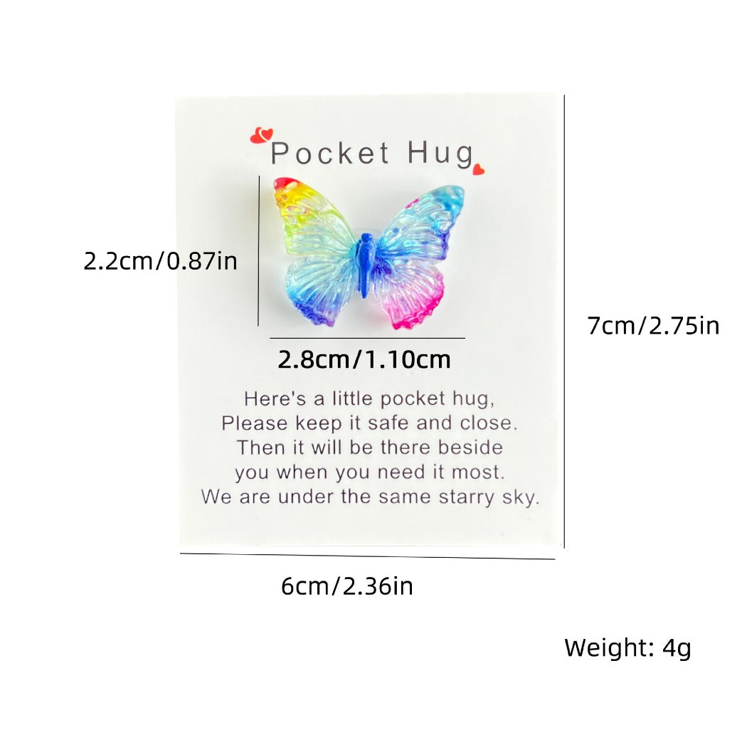 Pocket Hug Gradient Butterfly – Your Tiny Source of Joy