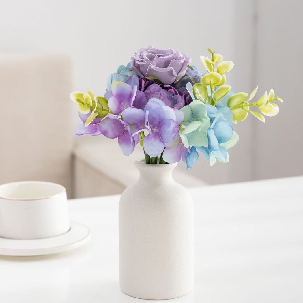 Roselle - Multicolor Flowers Artificial Bouquet
