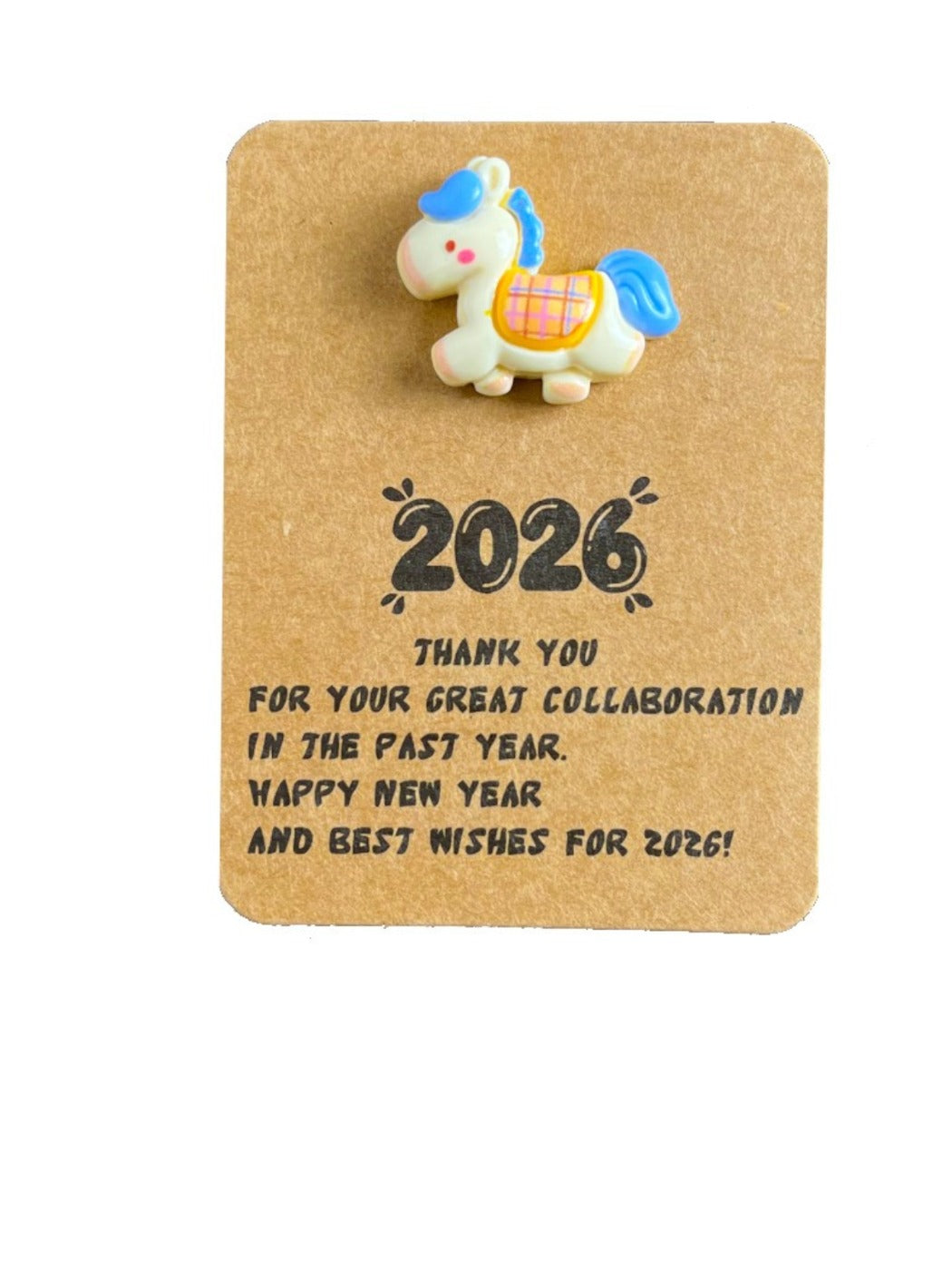 Taphug - Pocket Hug Horse Year pocket hug card and keepsake token view 5