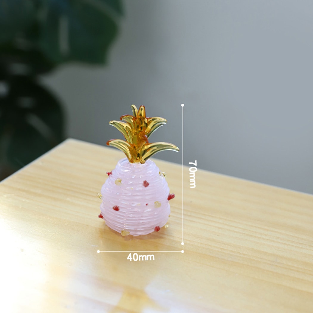 Glasira - Cute Colorful Pineapple Desktop Ornament