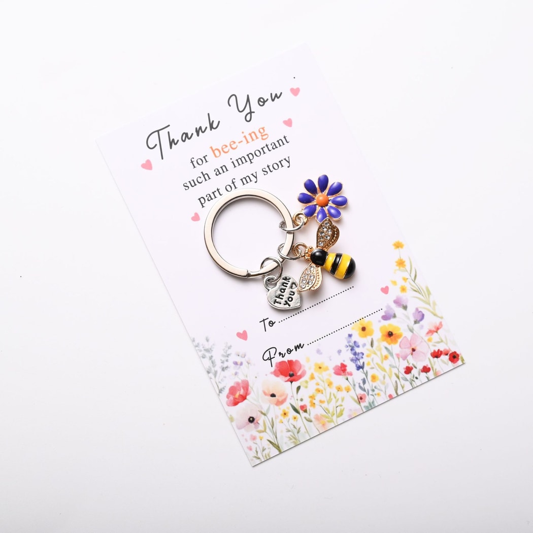 Taphug - Pocket Hug Cute Bee Charm Keychain