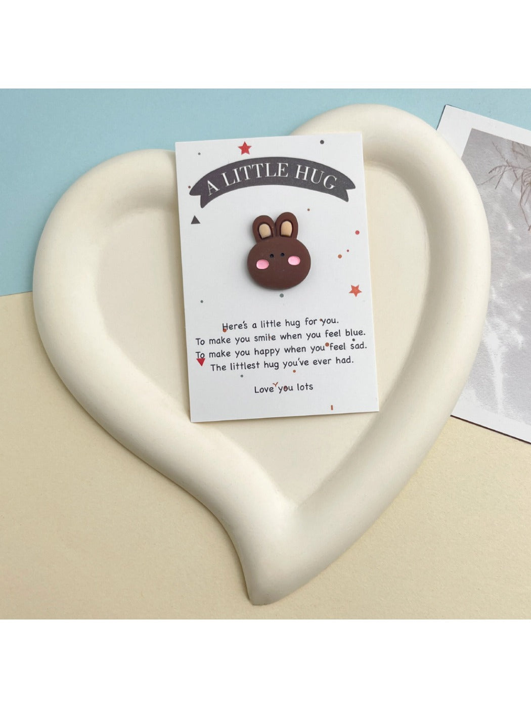 Taphug - Pocket Hug Adorable Blushing Rabbit