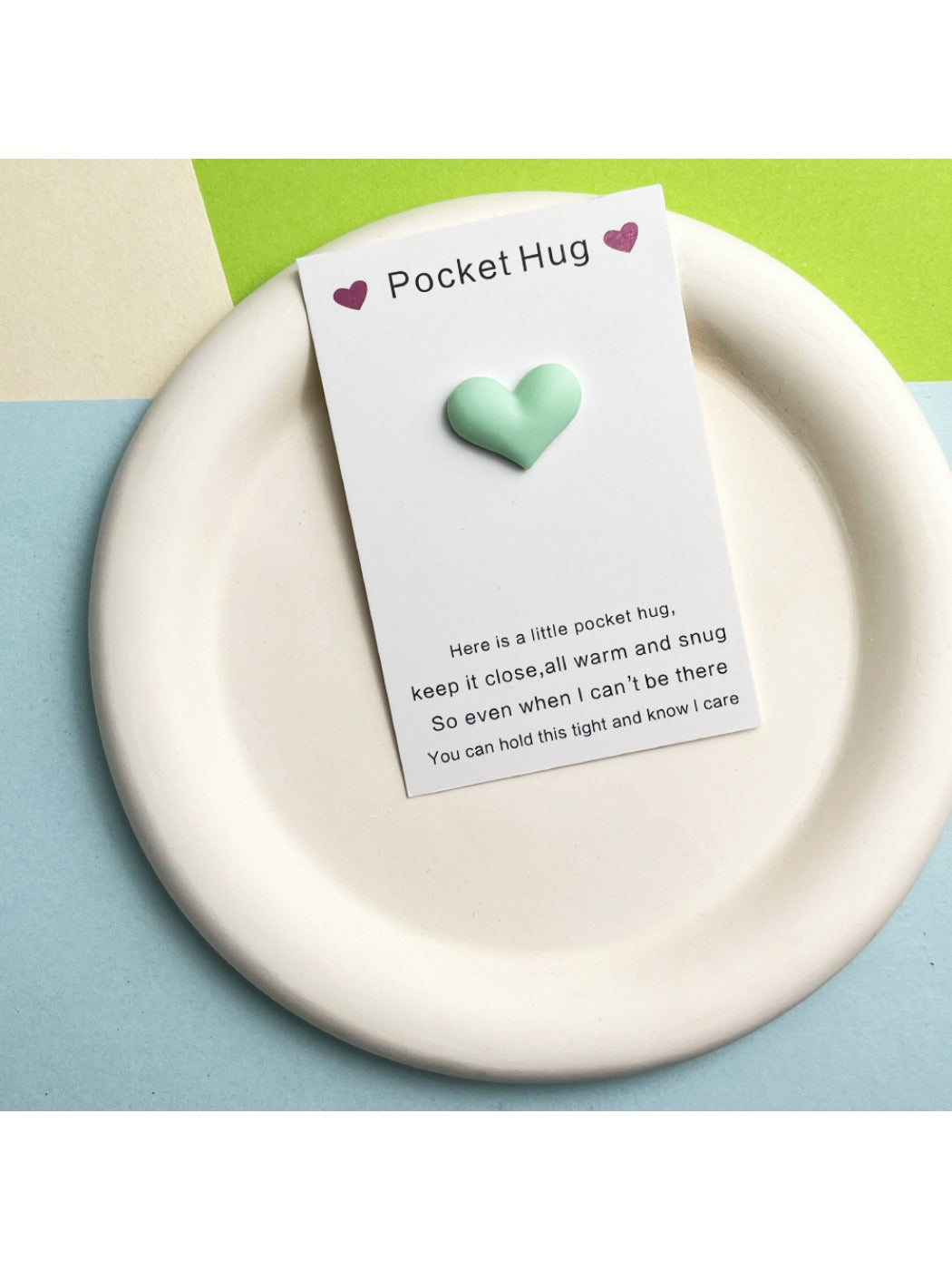Taphug - Pocket Hug Macaron Color Heart