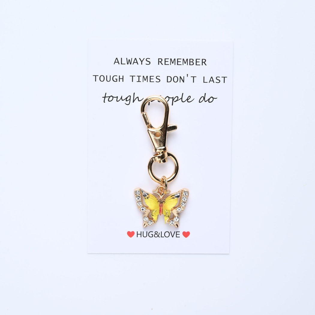 Taphug - Pocket Hug Gradient Butterfly Keychain