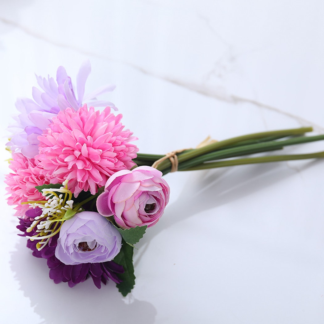Roselle - Multiple Varieties of Flowers Artificial Bouquet