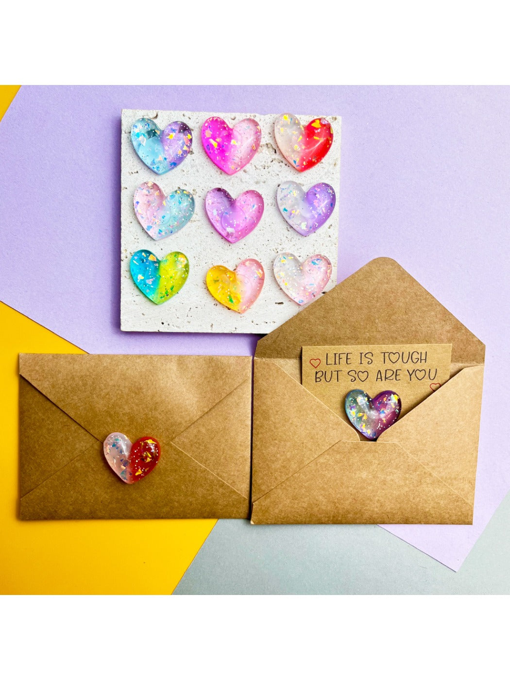 Taphug - Pocket Hug Gradient Color Heart