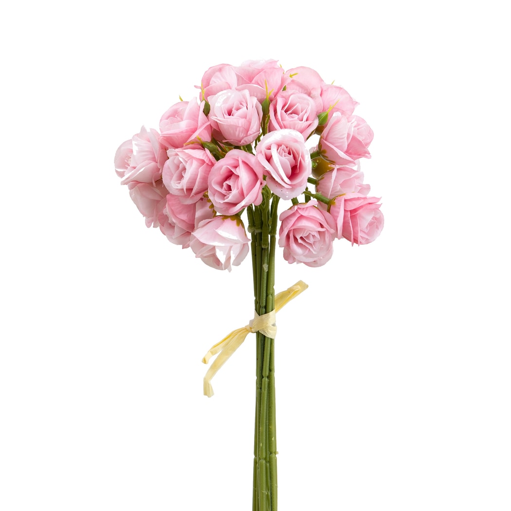 Roselle - Pastel-toned Rose Artificial Flowers Bouquet