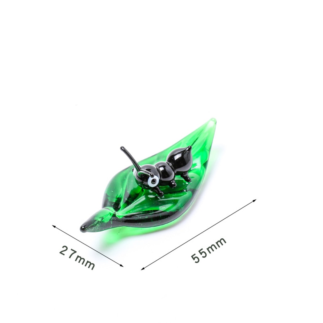Glasira - Leaves and Insects Desk Ornament