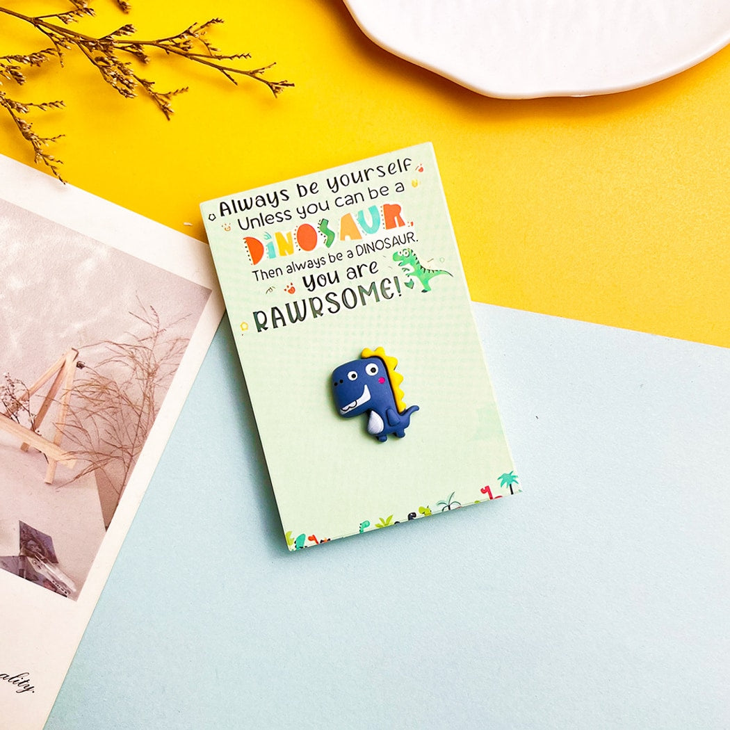 Taphug - Pocket Hug Dinosaur Message Token