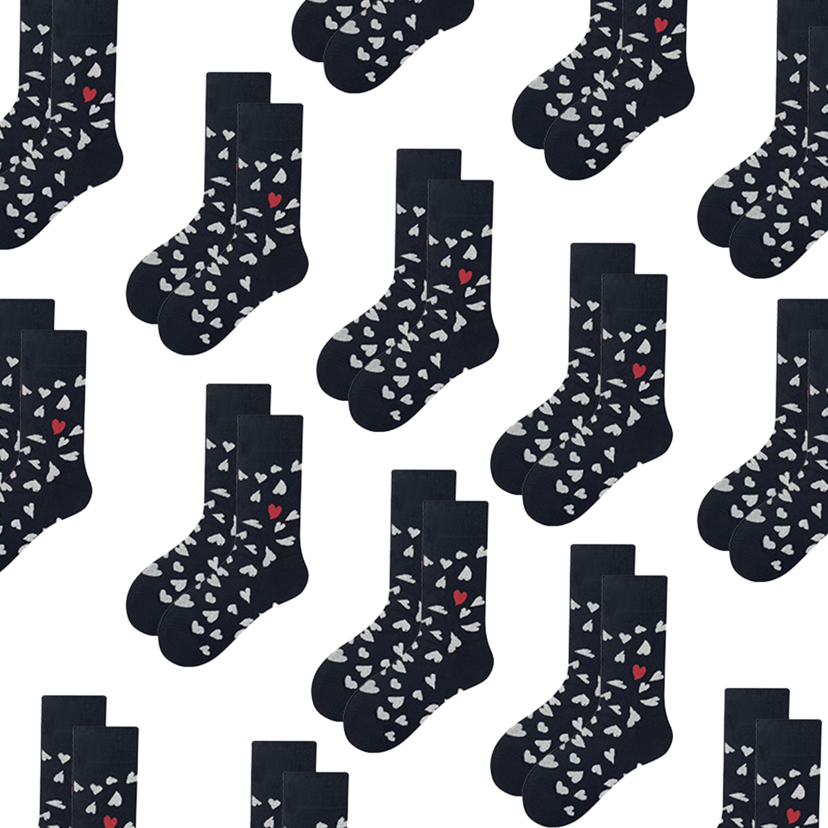 Miski | HeartWhisper Patterned Socks