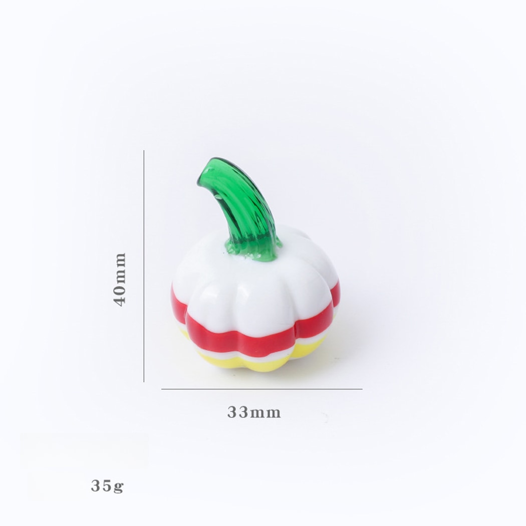 Glasira - Colorful Pumpkin Shape Table Ornament