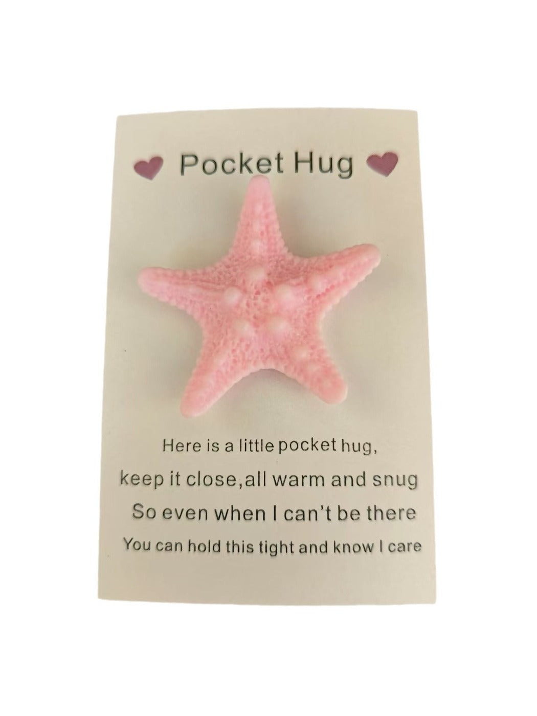 Taphug - Pocket Hug Unique Starfish pocket hug card and keepsake token view 4