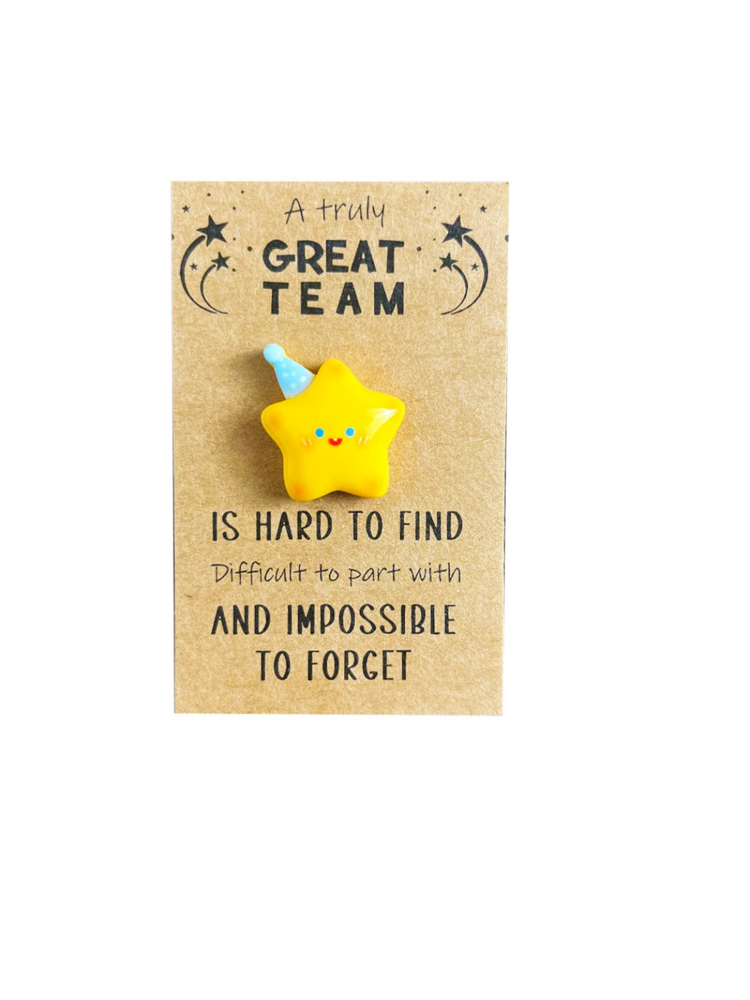 Taphug - Pocket Hug Hat Star Holiday Greeting Card