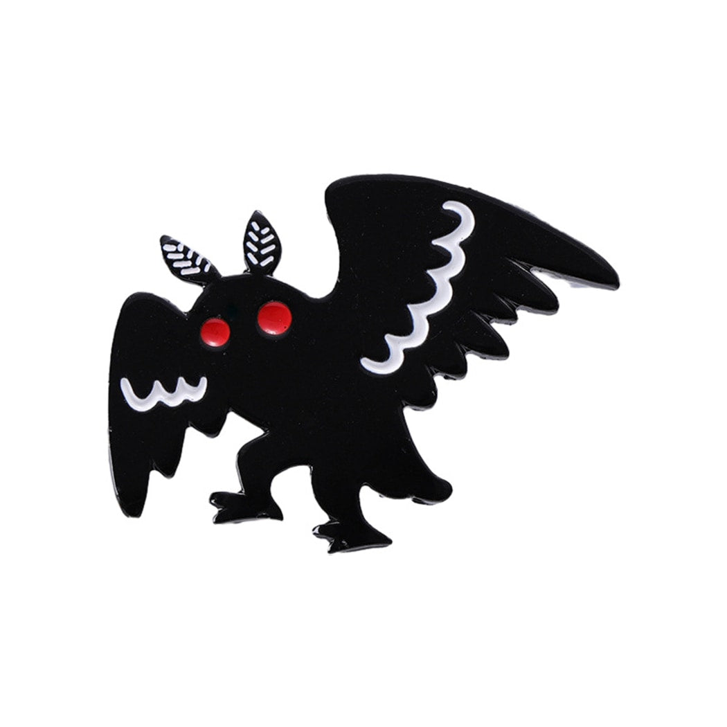 Pinori - Halloween Dark Style Cartoon Bat Shape Pin