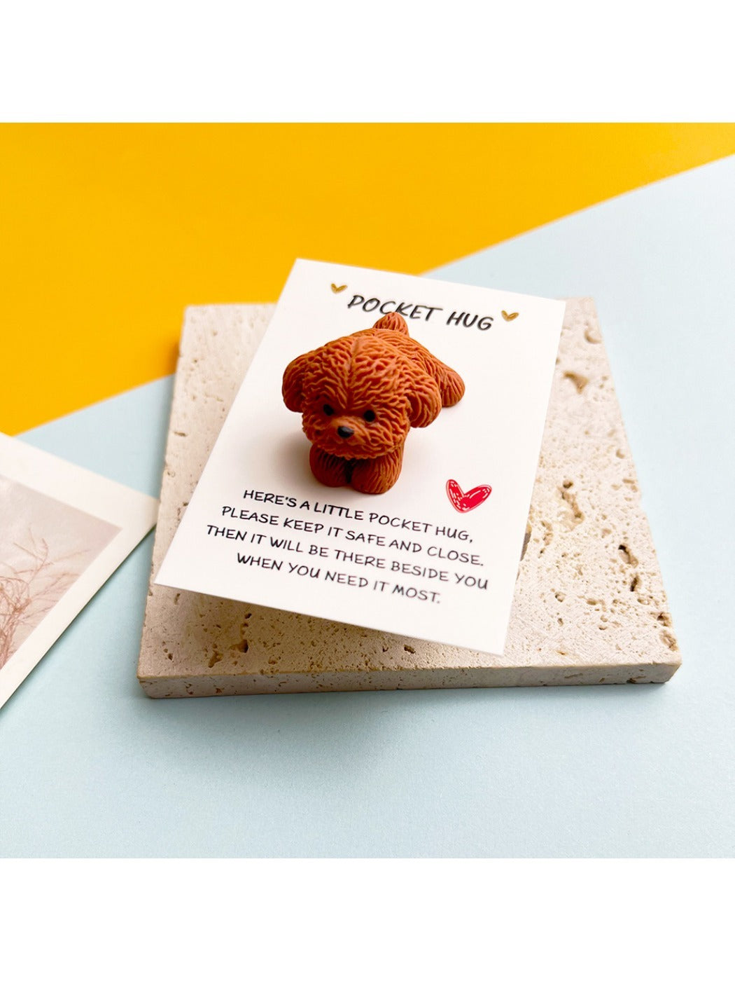 Taphug - Pocket Hug Cute Teddy Small Dog Gift for Loved Ones