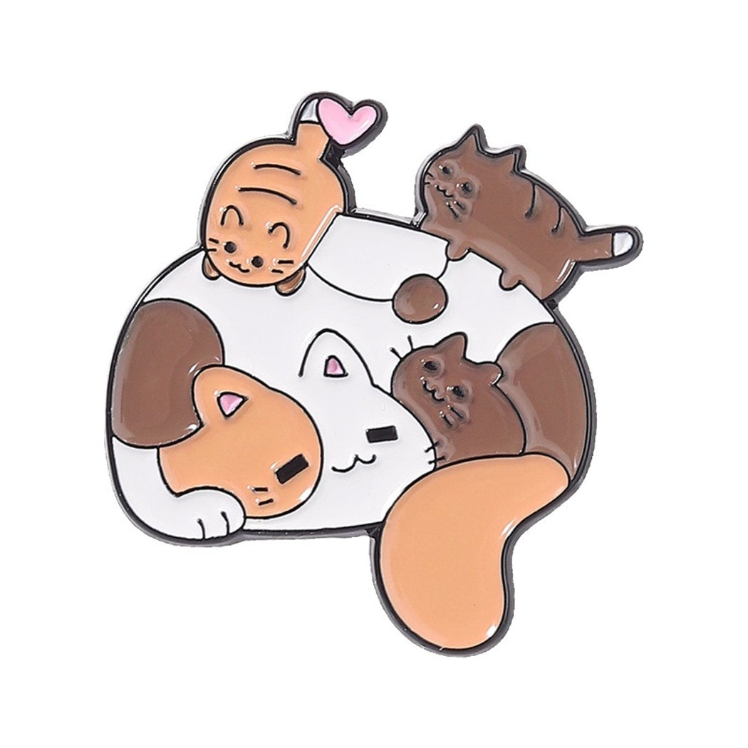 Pinori - Simple Animal Theme Cat Pin