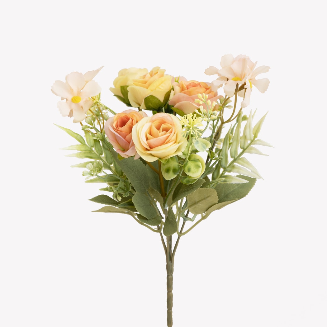 Roselle - Romantic Style Artificial Rose Bouquet