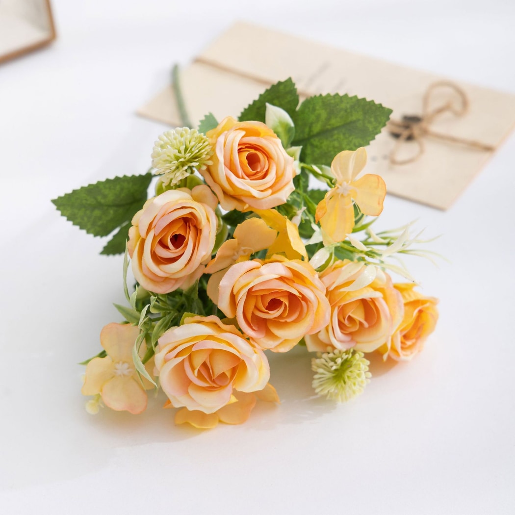 Roselle - Mixed Rose and Hydrangea Artificial Flowers